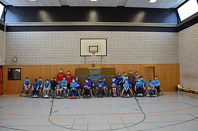 Jugend trainiert für Paralympics Landesfinale Rollstuhlbasketball Jugend trainiert für Paralympics Landesfinale Rollstuhlbasketball