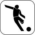 Fußball Icon: Fußball