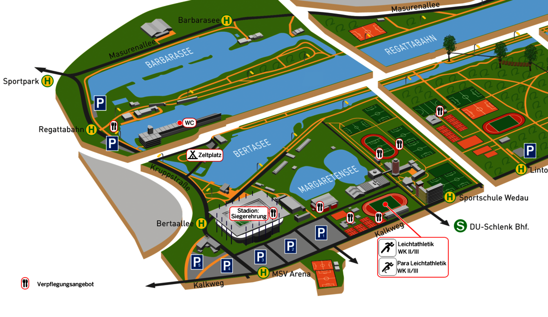 Leichtathletik WK II/III & Para Leichtathletik WK II/III