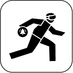 Goalball Icon: Goalball